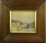 25. Henry S. Bullock Watercolor Painting on Paper