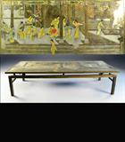 28. Philip & Kelvin Lavern Patinated Bronze Coffee Table