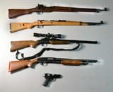 34. A Nice Grouping of Firearms