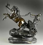38. After Augustus Moreau Bronze Sculpture