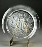 40. Lalique Bacchantes Charger with Nudes