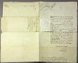 8. 1798 King George The Third Signed Document