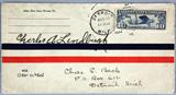 17. Charles Lindbergh Signed Cover With Lindbergh Stamp