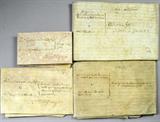 20. (4)1701, 1719, 1780, 1784, English Indentured Servant Documents