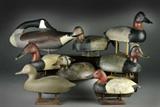 13. Large Collection of Over 50 Carved & Painted Decoys
