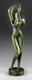 47. Alexander Archipenko (1887-1964) Finely Cast Bronze Sculpture