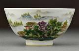 18. Chinese Qing Famille Rose Porcelain Bowl