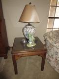 Side table available, Oriental lamp SOLD