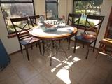 Kitchen table and four chairs
