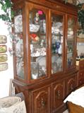 Broyhill Lighted Triple China Cabinet