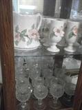 More hobnail and Dogwood ceramic ware