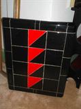 Small Art Deco tile table top