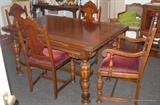 Huntley 1930's Dining Table andChairs