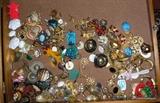 Lots of costume jewelry in this sale