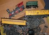 Lionel Train set inside box