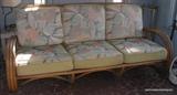 Rattan sofa 1970's