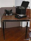 This is the original table for the 221 Featherlite sewing machine...when do you ever find both together ????
