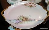 Quite a few pieces of Hand painted haviland Limoges in this sale