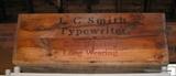 L C Smith Gunmaker was also a Typewriter maker, this is the shipping box for the typewriters...