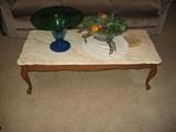 Coffee Table with stone top