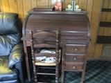 Antique roll up desk. They don't make desks like this any more.