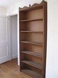 Large book shelf.