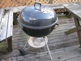 Webber charcoal grill.
