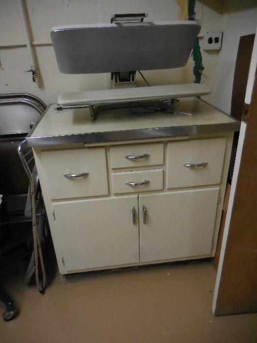 Vintage Cabinet.Ironing Press sold