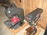 Band Saw, Drill Press.