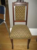 One of 8 dining chairs