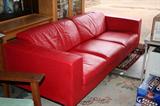 DeCoro leather sofa
