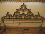 metal king headboard w/frame