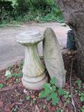 One of 3 birdbaths