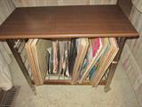 albums and 45's