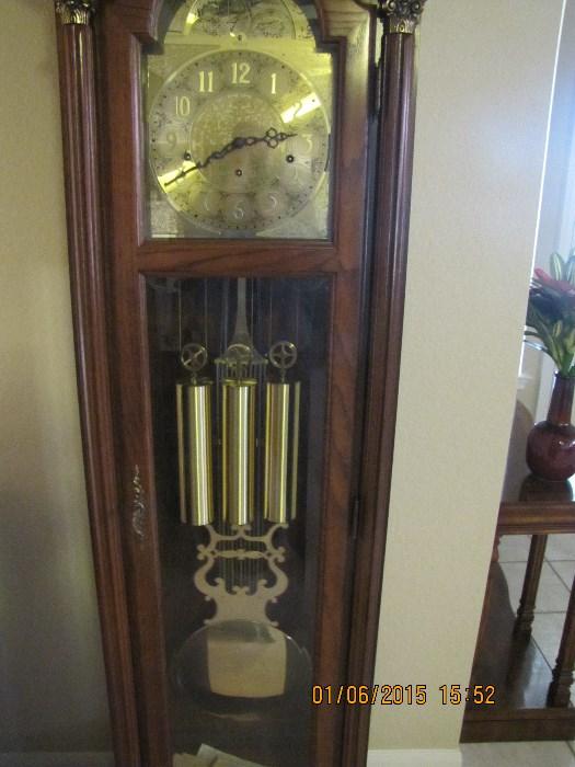 Hermles Pearl Grandfather Clock- Perfect Running Condition