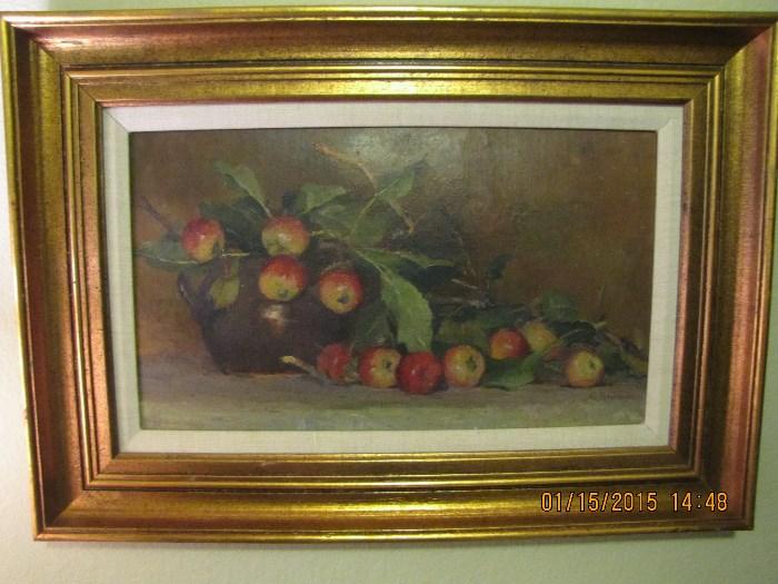 Original Late 1800's Oil By Listed Artist Charles Soule