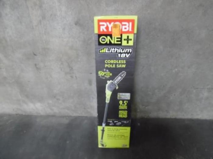  Lot including -
Ryobi ONE+ 8 in. 18-Volt Lithium-Ion Cordless Pole Saw
16-gal. 5-Peak HP Wet/Dry Vacuum
16-gal. Wet/Dry Vacuum with Detachable Blower
XL Gen III Indoor Electric Turkey Fryer
5 Amp Straight Shaft Electric String Trimmer/Edger
with $670.00 ESTIMATED total retail value. View lot here http://bidonfusion.com/m/lot-details/index/catalog/2206/lot/234178/
