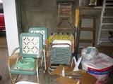 Vintage lawn chairs