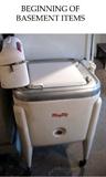 Wringer washer by Maytag