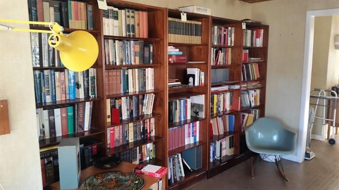Note these bookshelves remain with the house and are not for sale