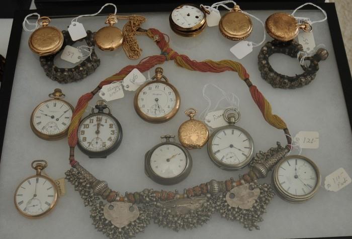 VINTAGE JEWELER ~ WRIST AND POCKET WATCHES 