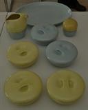 RUSSEL WRIGHT CASUAL DINNERWARE COVERED CEREAL BOWLS