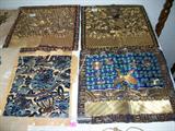 Oriental silk panels