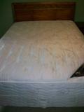 Full size bed (Serta Mattress)
