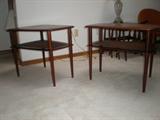 PAIR FRANCE AND SONS END TABLES
$450