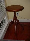 Antique 3-leg cherry table