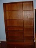 Mahogany bookcase