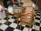 Child size table and chairs