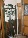 Metal garden trellis