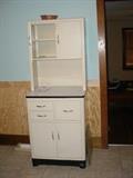 Vintage metal kitchen cabinet